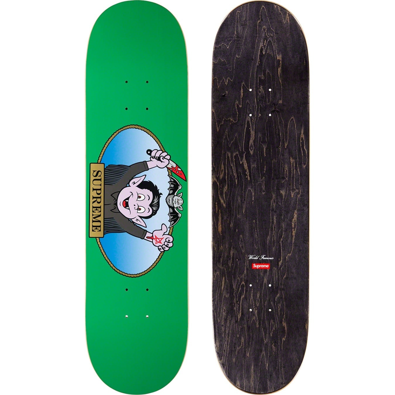 Vampire Boy Skateboard view 2